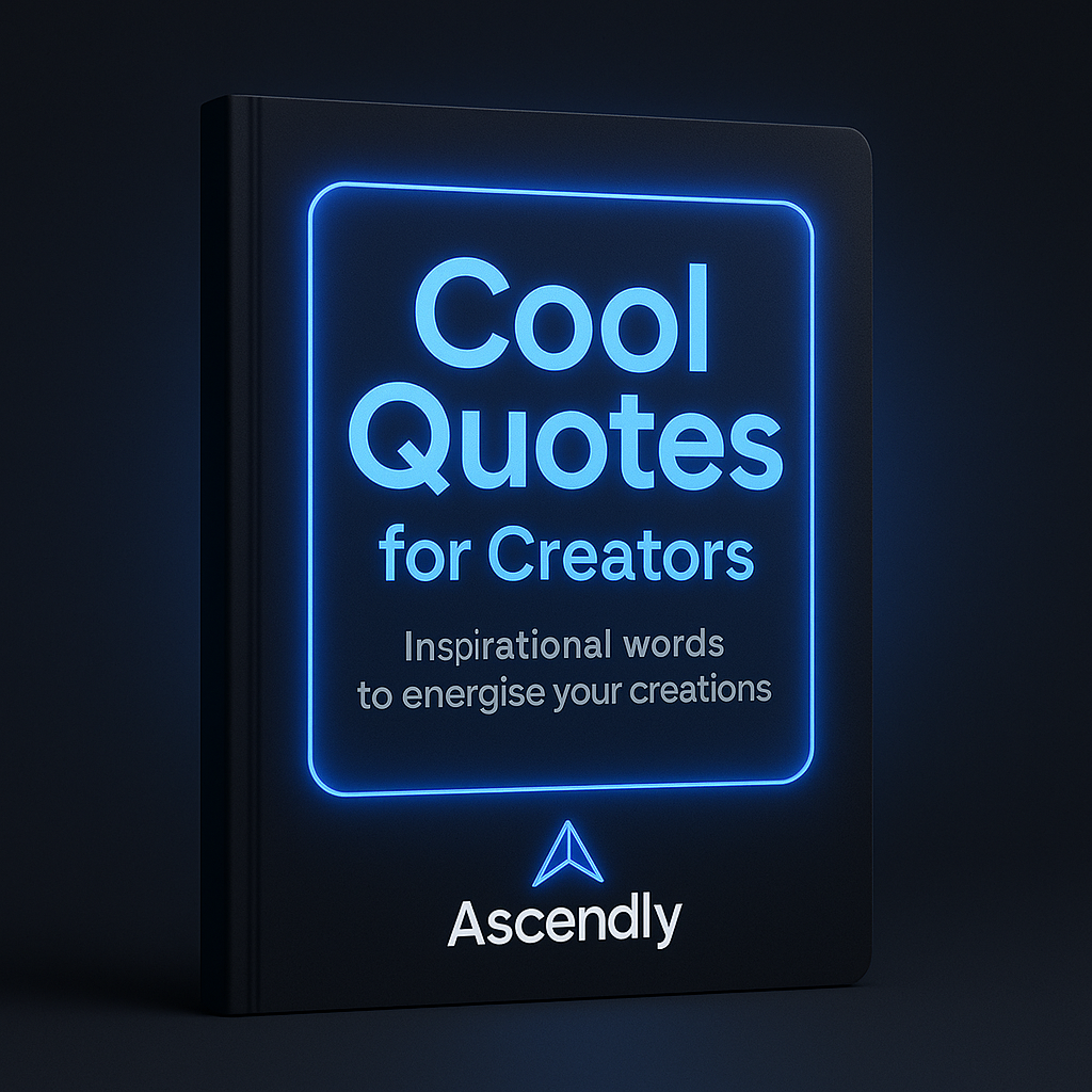 Cool Quotes for Creators